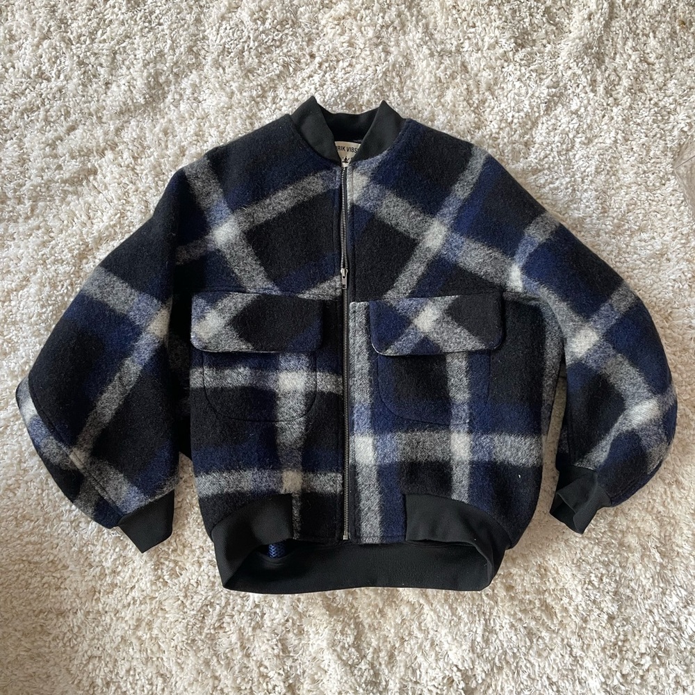 Henrik Vibskov fw17 tartan jacket